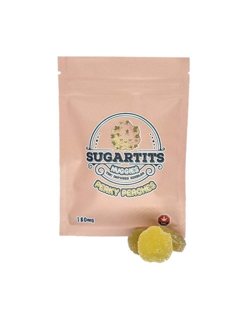 Buy Sugartits THC Infused Edibles – Perky Peaches Online