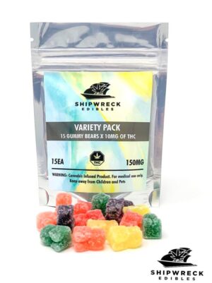 Buy Shipwreck Edibles Gummy Bears Online in Vancouver