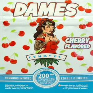 Buy Dames Gummy Co Cherry 200mg Online in Vancouver