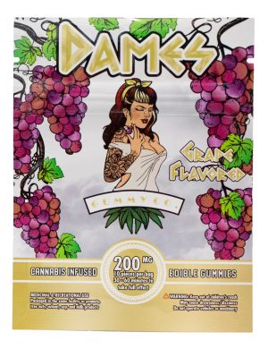 Buy Dames Gummy Co Grape 200mg Online in Vancouver