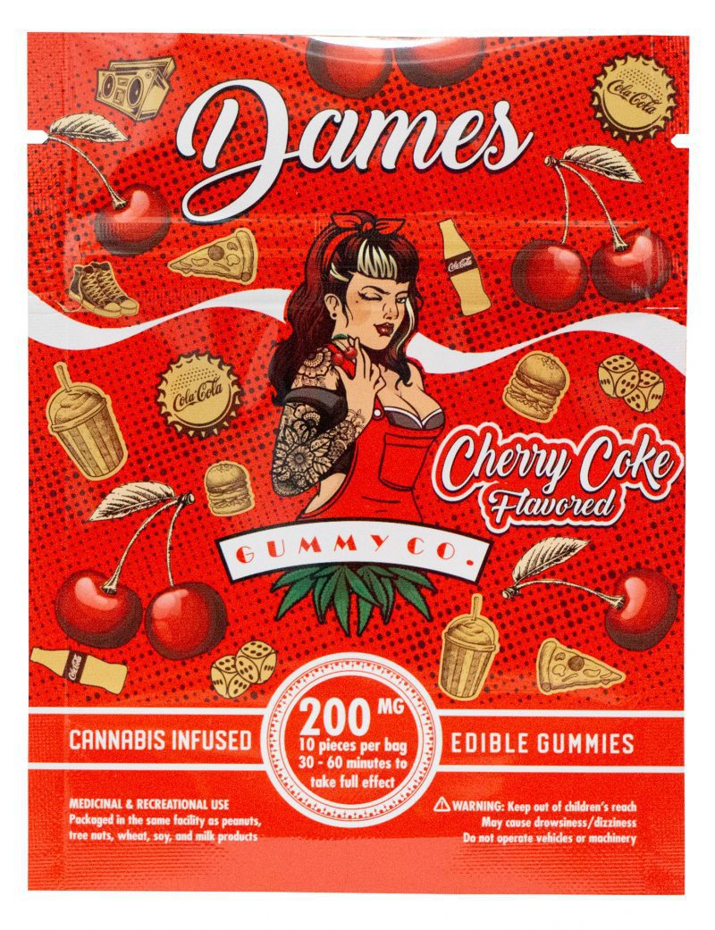 Buy Dames Gummy Co Cherry Cola 200mg Online in Vancouver