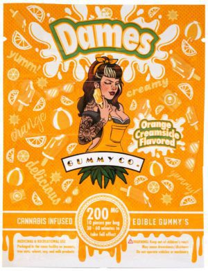 Buy Dames Gummy Co Creamsicle 200mg Online in Vancouver