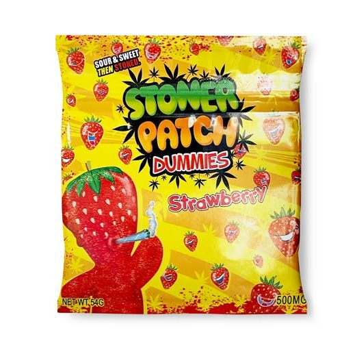 Stoner Patch Dummies Strawberry (500MG THC) - Same Day Weed Delivery Vancouver, BC - Gastown Medicinal